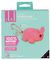 BQBPGPK2I - Novelty Power Bank Charger 2500mAh, Pink Pig
