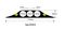 HIVIZ/3 - Industrial Hi-Vis Cable Protector, 3x 23mm Channels, Black/Yellow, 4.5m