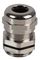 PP01447 - M-MA M20 Brass Nickel Plated Cable Gland 8-12mm Dia, 10 Pack