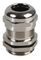 PP01448 - M-MA M25 Brass Nickel Plated Cable Gland 11-14mm Dia, 10 Pack