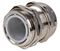 PP002697 - PG-MA PG21 Brass Nickel Plated Cable Gland 14-18mm Dia.