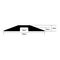 DO-2B765 - Heavy Duty Floor Cable Protector, Single Channel, 765mm, Black