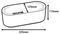 605538 - Cable Tidy Unit, Small, Black