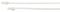 PM200N - Push Mount Cable Ties, 200x4.8mm, Natural, Pack of 100