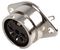 71206-051 - DIN Chassis Socket, 5 Pin, 180 Degree