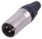 NC3MXX - 3 Pole XLR Plug, XX Series