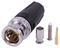 NBTC75BFI4 - 75 ohm BNC Crimp Plug - Belden 1520A, 1521A & 1522A Cable