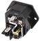 DC11.0031.001 - Switched IEC C14 Inlet with Green Illumination and Quick Connect Terminals