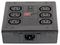 PXD701/561/10/1 - IEC Distribution Unit, 6x Shuttered Outlets with EMI Filter