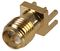 CON-SMA-EDGE-SRP - 50 Ohm SMA Reverse Polarity Socket, PCB Edge Mounting, Small Footprint - Gold Plating