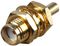CON-SMAF-RG178S - 50 Ohm SMA Solder Socket, Panel Mounting, Small Footprint - Gold Plated