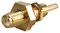 CON-SMAF-RG174IP - 50 Ohm SMA Crimp Socket with Rubber Ring for Waterproofing, Panel Mounting - Gold Plated