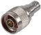 ADP-NM-BNCF - 50 Ohm BNC Socket to N Type Plug Adaptor with Gold Plated Contacts