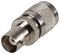 ADP-BNCF-TNCM - 50 Ohm BNC Socket to TNC Plug Adaptor with Gold Plated Contacts