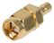 ADP-SMBM-SMAM - 50 Ohm SMA Plug to SMB Plug Adaptor - Gold Plated