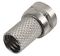 PSG08515 - F Type Connector Plug, Twist On, 7.2mm