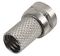 PSG08516 - F Type Connector Plug, Twist On, 7.4mm