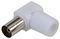 PSG08528 - 90 Degree TV Coax Socket, Screw Termination