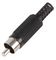 PSG08603 - RCA Phono Plug, Black