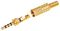 PSG08631 - 3.5mm 4-Pole Jack Plug, Gold