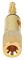 PSG08684 - 4mm Gold Plated Banana Plug, Black