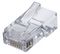 85-375-10 - RJ45 Feed-Thru Plugs, Cat6, 8P8C, Pack of 10