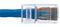 85-370-10 - RJ45 Feed-Thru Plugs, Cat5e, 8P8C, Pack of 10