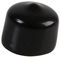 101-123 - Black PVC Protective Dust Covers / Caps, Type N & UHF Plugs, 20.5x15mm