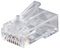 EZ-C6-UTP - Easy RJ45 Pass Through Cat6 UTP Plugs, Offset, Pack of 100