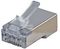 EZ-C6-FTP - Easy RJ45  Pass Through Cat6 FTP Plugs, Offset, Shielded, Pack of 100