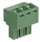 MC000097 - 3.81mm Pluggable Terminal Block, Plug, 3 Way, 26AWG to 16AWG, 10 A