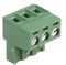 MC000177 - 5.08mm Pluggable Terminal Block, Plug, 3 Way, 26AWG to 12AWG, 16A