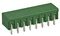 MC000133 - 3.81m Pluggable Terminal Block Header, 8 Way, Right Angle, 12A