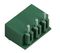 MC000209 - 5.08m Pluggable Terminal Block Header, 3 Way, Right Angle, 16A, PCB Mount