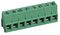 MC000039 - 5.08mm PCB Terminal Block, 8 Way, 26AWG to 12AWG, Screw