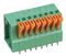 MC000006 - 2.54mm PCB Terminal Block, 8 Way, 26AWG to 20AWG, Push In