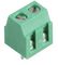 MC000018 - 3.81mm PCB Terminal Block, 2 Way, 26AWG to 16AWG, Screw