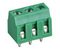MC000019 - 3.81mm PCB Terminal Block, 3 Way, 26AWG to 16AWG, Screw