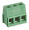 MC000047 - 5mm PCB Terminal Block, 3 Way, 26AWG to 12AWG, Screw