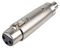 PS11488 - 3 Pole XLR Socket to RCA Phono Socket Adaptor