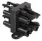 1IN33BK - 250V AC / 400V AC 20A 3 Pole 1 In and 3 Out Distributor