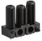 PCB3BKFV - 250V AC / 400V AC, 16A, 3 Pole PCB Vertical Lighting Connector Socket