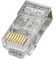 LZC5E/100 - RJ45 HQ Pass Through Plugs, Cat5e, 8P8PC, Pack of 100