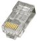 LZC6/100 - RJ45 Pass Through Plugs, Cat6, 8P8PC, Pack of 100
