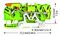 2102-1307 - 3 Conductor Through Ground Terminal Block Lever, Push In Cage Clamp, 35mm DIN Rail, 22AWG to 12AWG, Green