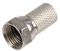 PROCON01 - F Type Twist On Connector with 'O' Ring, Type RG6/WF100 Cables, Pack of 100