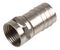 PROCON11 - Crimp On F Connector, 75 Ohm, RG6, Pack of 100