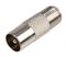 PROCON41 - F Socket to IEC Coax Plug Adaptor, 75 Ohm, Pack of 100