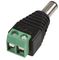 PROCON70 - CCTV 2.1mm DC Plug 2x Screw Terminal Adaptors, Pack of 100
