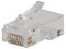 VDV826-728 - RJ45 Pass Through Plugs, RJ45 Cat5e, 10 Pack